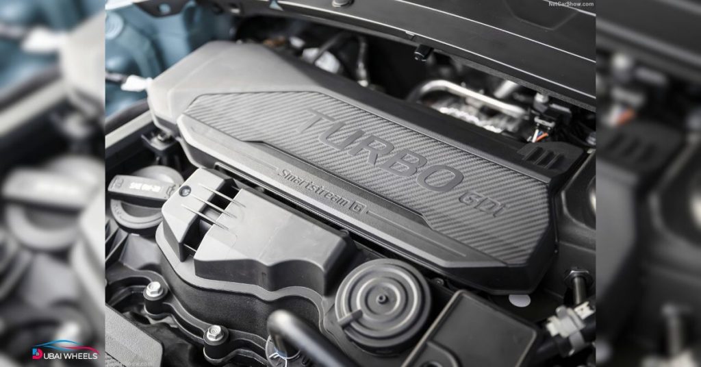 Kia Seltos UAE 2025 petrol engine showing smooth performance and fuel efficiency for city and highway driving