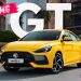 MG GT 2025 UAE sleek exterior design with LED lights and sporty alloy wheels