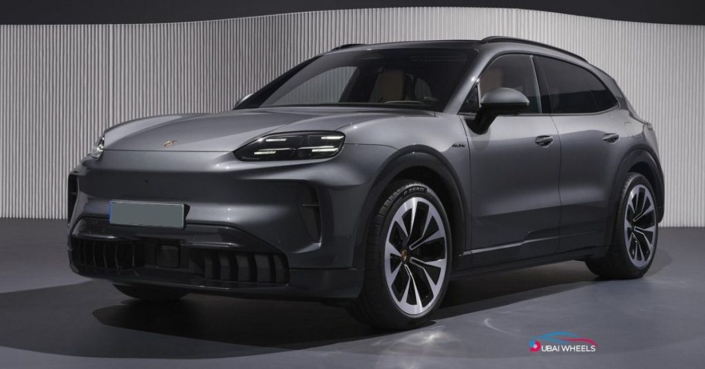2026 Porsche Cayenne Turbo Electric model overview showing key specs, 1,140 bhp power, price in UAE, and dual-motor electric performance