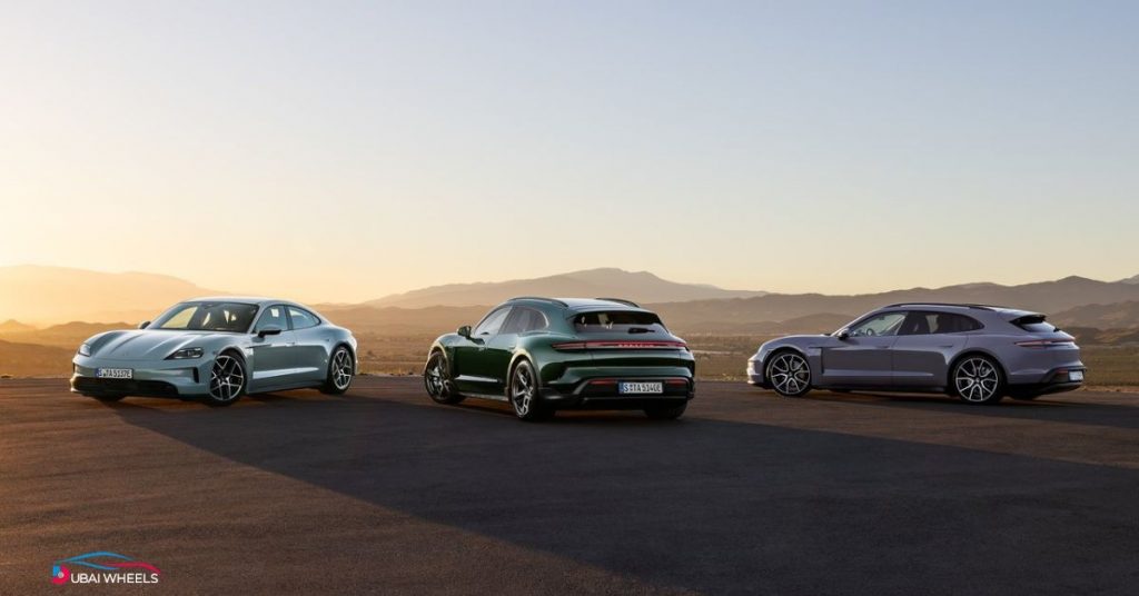 Porsche Taycan 2025 UAE – high-performance luxury electric sports car with AI driving modes, smart regenerative braking, and sporty precision handling