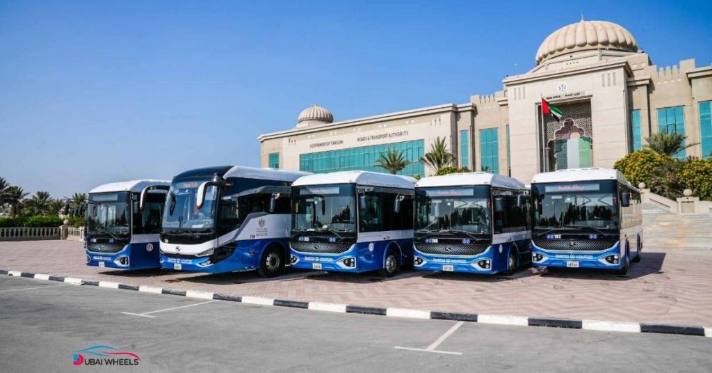Sharjah to Dubai bus service from Muwaileh Bus Terminal showing bus boarding areas, schedules, and commuter facilities for smooth travel