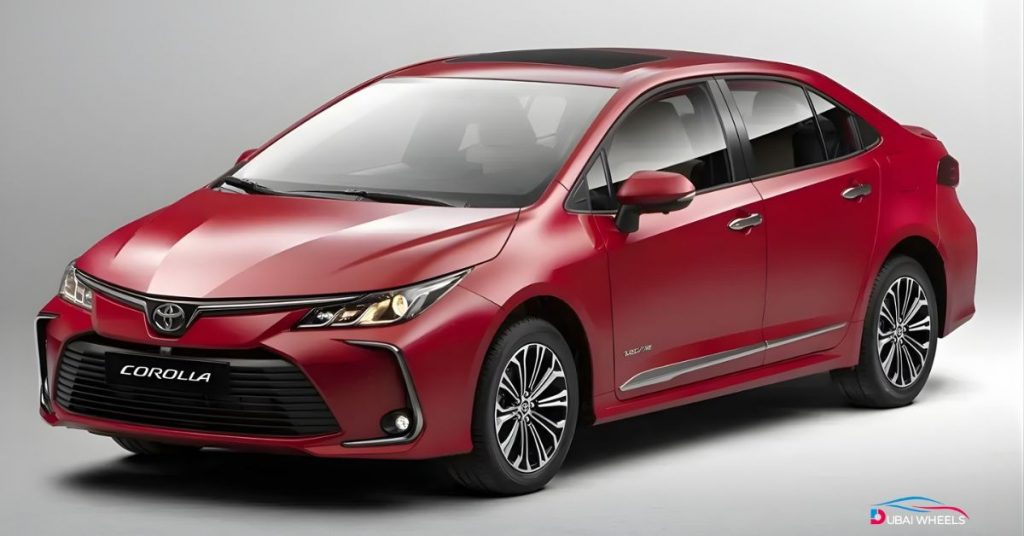 Toyota Corolla 2025 in UAE offering comfort, fuel efficiency, and modern safety features for daily commuting
