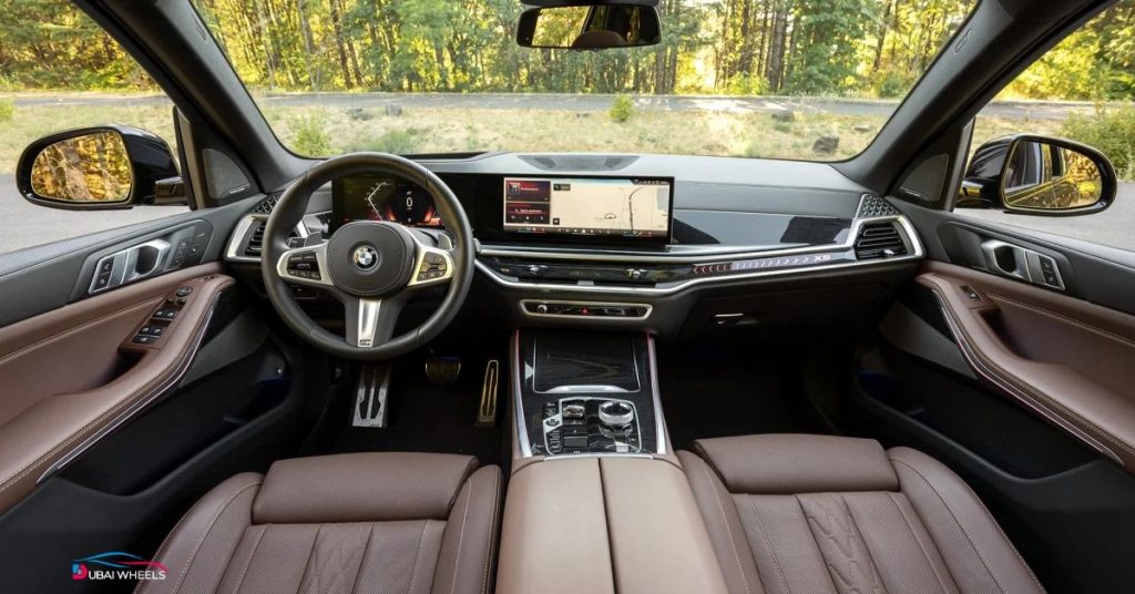 BMW X5 interior comfort and technology in UAE luxury SUV