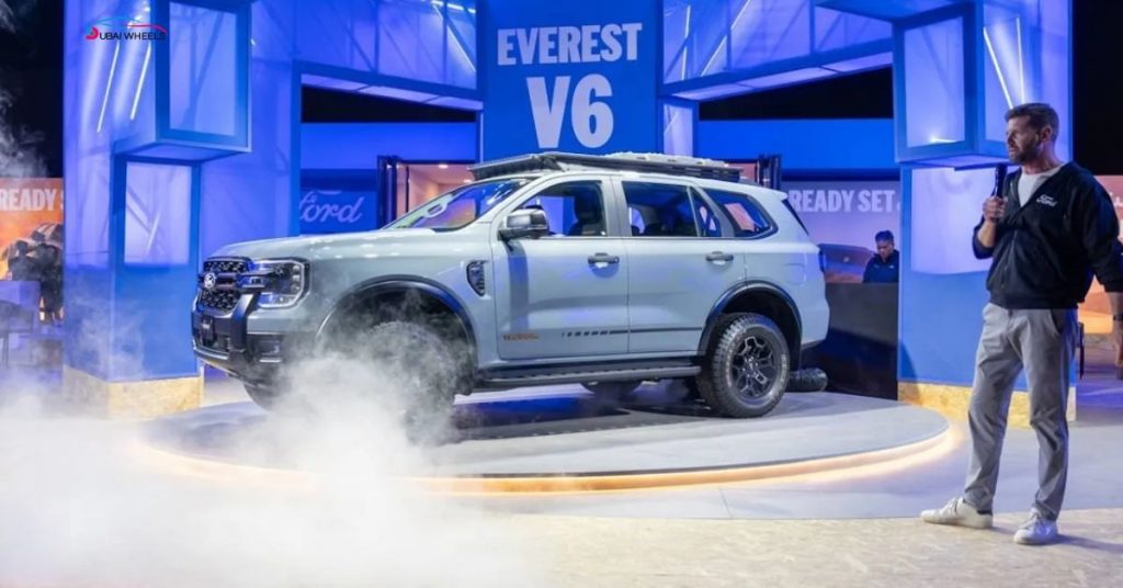 2026 Ford Everest UAE launch highlighting Ford’s new SUV era with off-road strength and family comfort