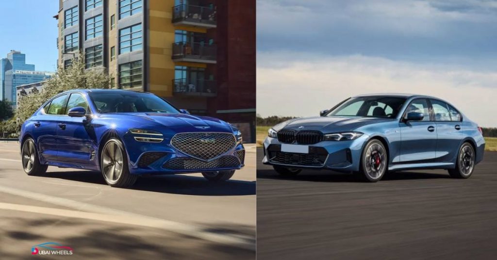 Genesis G70 vs BMW 3 Series fuel economy and efficiency for daily driving in UAE