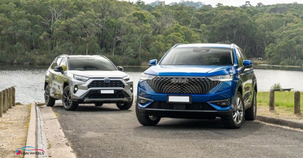 Haval H6 vs Toyota RAV4 UAE 2026 model updates highlighting new technology, safety features, and value for money
