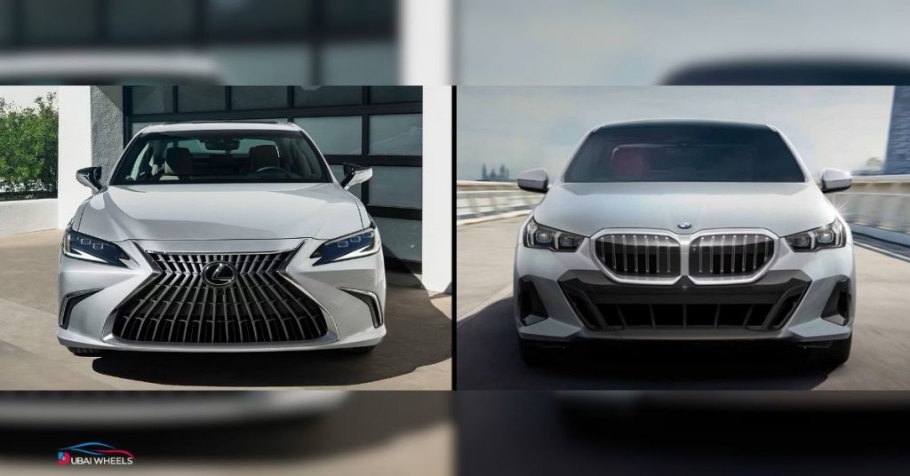 Lexus ES vs BMW 5 Series ownership cost, servicing, and resale value comparison in UAE