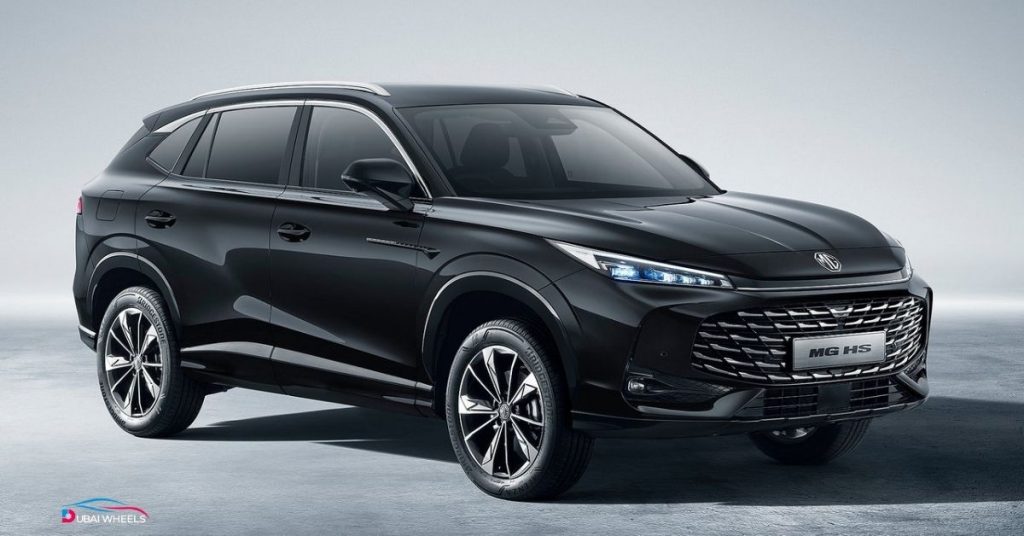 MG HS 2025 exterior design and features in the UAE