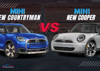 Mini New Cooper vs Mini New Countryman UAE comparison showing design, interiors, and features