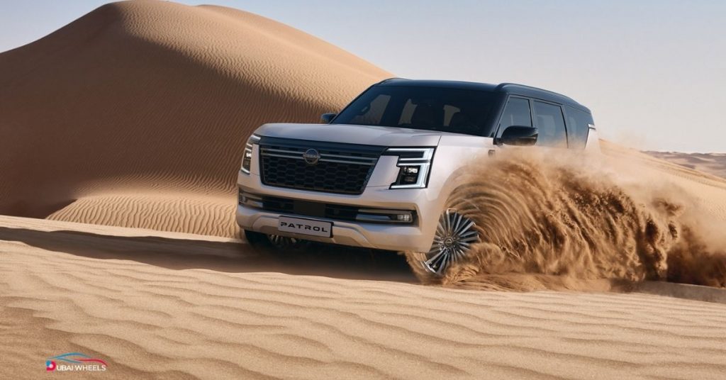 Nissan Patrol UAE desert driving performance in sand dunes and off-road conditions
