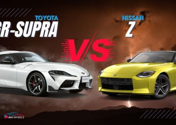 Nissan Z vs Toyota GR Supra UAE sports car comparison on Dubai roads