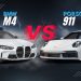 Porsche 911 vs BMW M4 UAE 2026 comparison showing price, performance, interior and driving experience for Dubai and UAE buyers