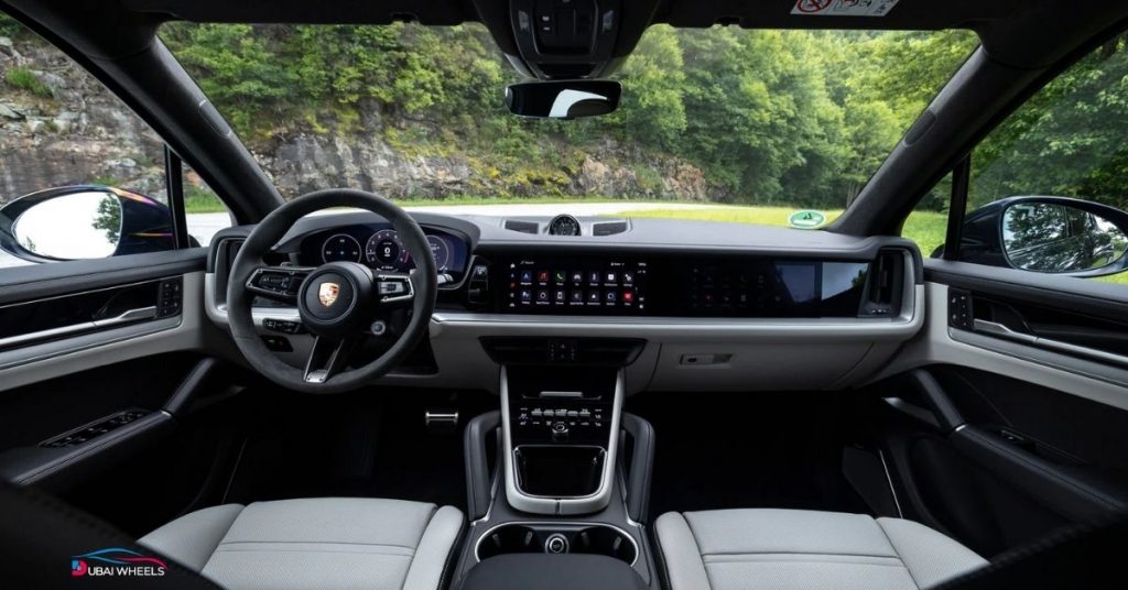 Porsche Cayenne interior comfort and technology in UAE luxury SUV
