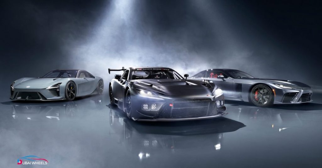 Toyota GR GT UAE 2026 supercar with twin-turbo V8 engine generating 700+ hp, turning heads in Dubai and Abu Dhabi