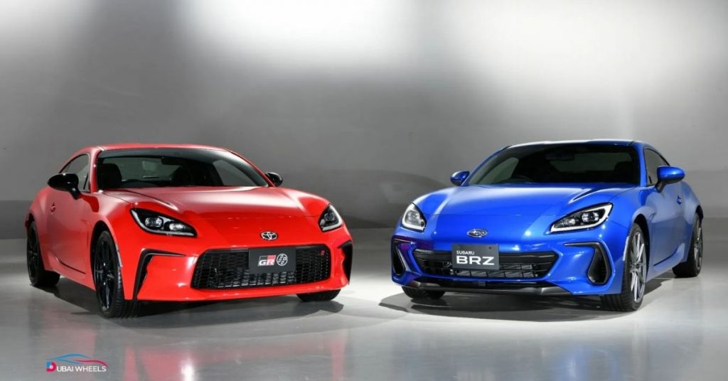 Toyota GR86 vs Subaru BRZ UAE fuel economy comparison showing mileage performance on city and highway driving