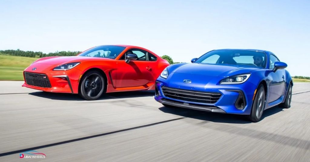 Toyota GR86 vs Subaru BRZ UAE showing why these compact sports cars are popular among enthusiasts and drivers in Dubai and UAE roads