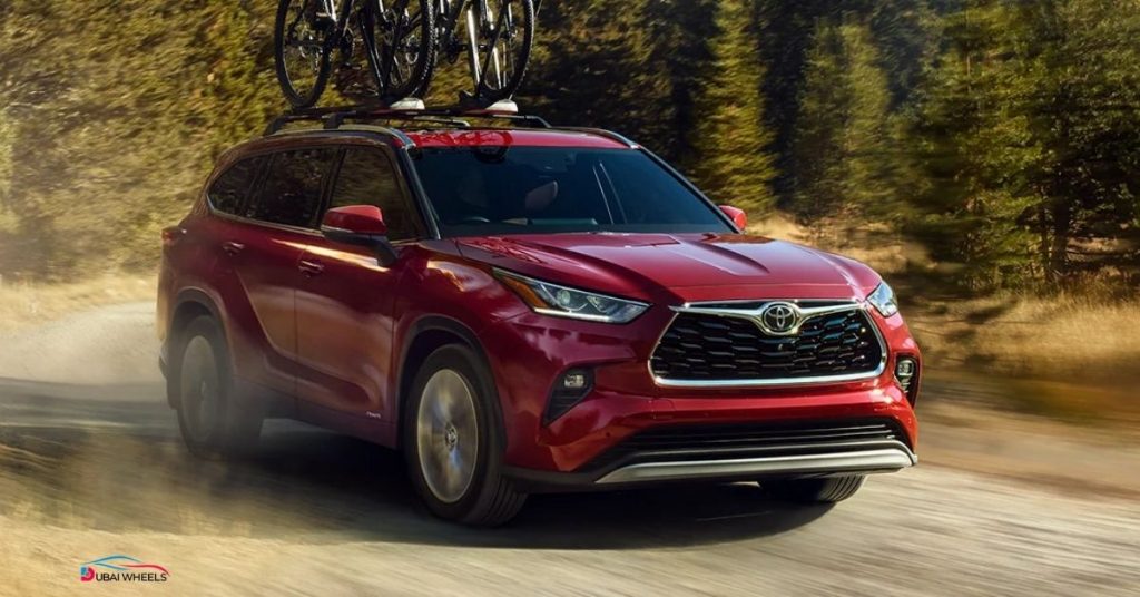Toyota Highlander engine options and performance in the UAE
