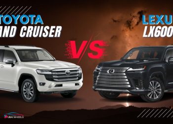 Toyota Land Cruiser vs Lexus LX600 UAE luxury SUV comparison on Dubai roads