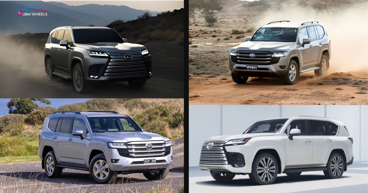 Toyota Land Cruiser vs Lexus LX600 UAE (2026 Comparison)