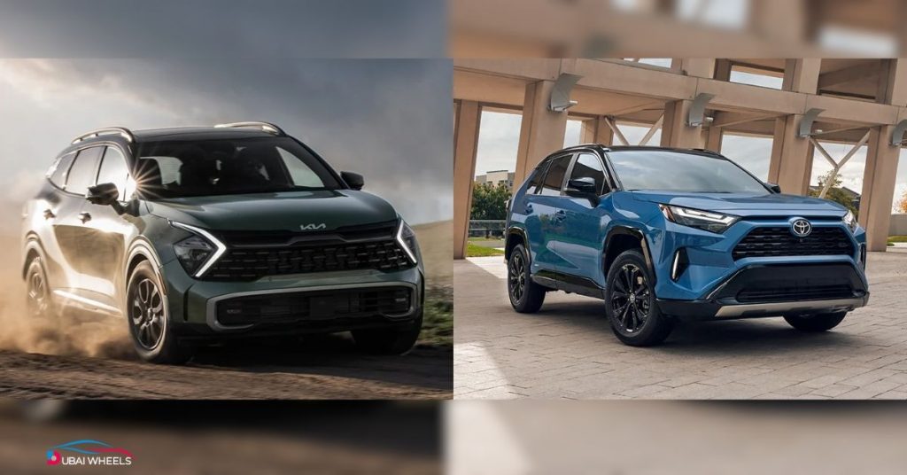 Toyota RAV4 vs Kia Sportage UAE reliability comparison for daily city and highway driving