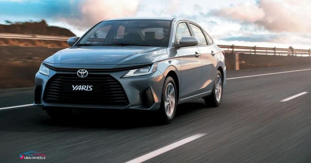 Toyota Yaris UAE hatchback for city driving
