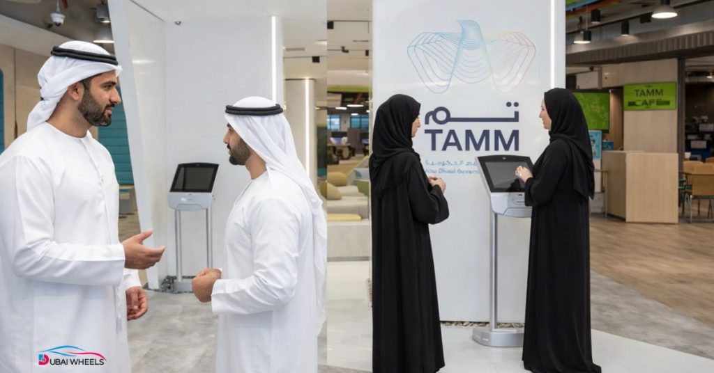 Abu Dhabi VIN check via TAMM portal for Free VIN Check UAE vehicle history verification