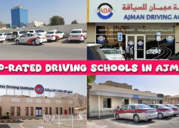 Ajman Driving Academy listed among top-rated driving schools in Ajman 2026 with government-approved training programs