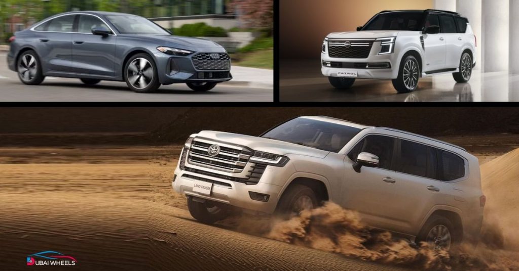 All-Wheel-Drive (AWD) cars in UAE including AWD sedans and SUVs designed for city roads and desert driving.