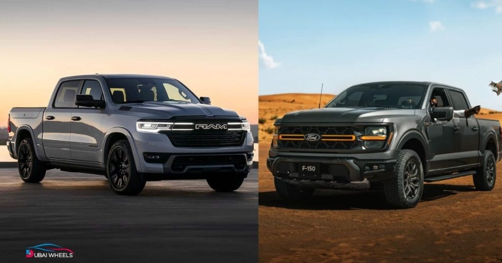 Ford F-150 Tremor vs RAM 1500 Rebel UAE maintenance and ownership costs comparison