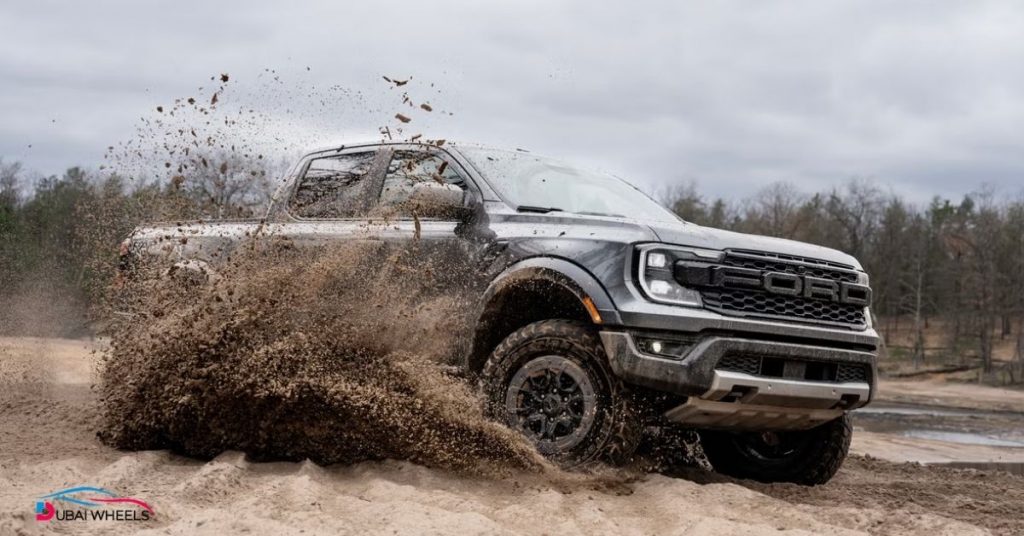 Ford Ranger Raptor off-road performance in UAE desert driving conditions