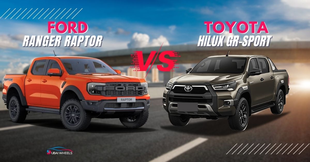 Ford Ranger Raptor vs Toyota Hilux GR-Sport in UAE: Desert, Highway &amp; Performance Comparison