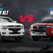 Ford Ranger XLT vs Toyota Hilux UAE pickup truck comparison for price, features, mileage and off-road driving