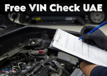 Free VIN Check UAE showing car accident history and vehicle record verification in Dubai