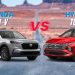 Honda CR-V vs Hyundai Tucson UAE 2026 comparison showing exterior design and size difference