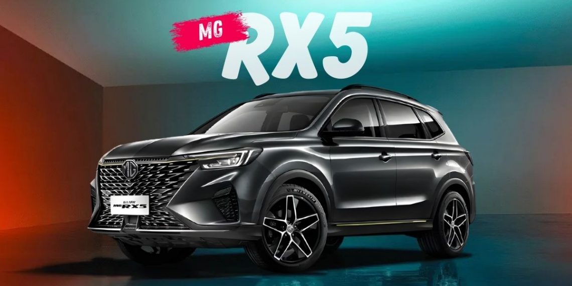 MG RX5 price in UAE 2026 compact SUV front exterior view in Dubai