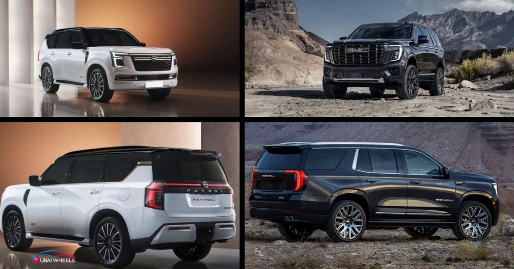 Nissan Patrol vs GMC Yukon UAE price comparison showing market position and value