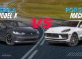Tesla Model X vs Porsche Macan UAE: Luxury electric SUV vs German performance SUV comparison