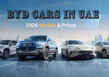 BYD Cars UAE 2026 electric and hybrid models showcasing sleek design and advanced technology