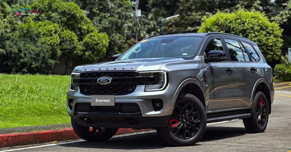 Ford Next-Gen Everest engine performance in UAE heat showing turbocharged power and reliable SUV capability for desert and highway driving