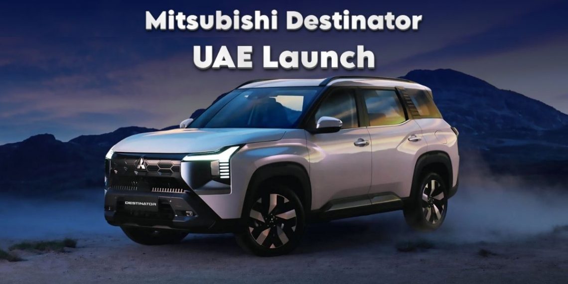 Mitsubishi Destinator Launched UAE 7-seater SUV exterior view