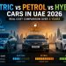 Electric vs Petrol vs Hybrid Cars in UAE 2026 Real Cost Comparison Over 5 Years