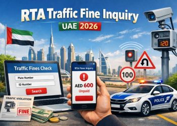 RTA Traffic Fine Inquiry UAE 2026