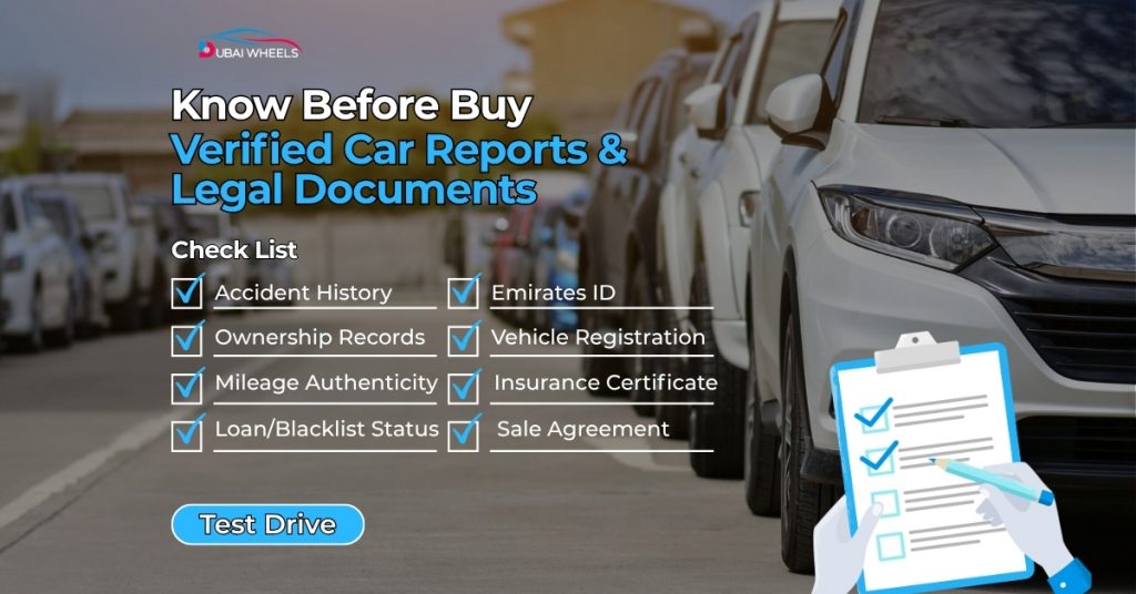 Used Car Buying Guide UAE – Essential Documents Checklist for Buying Pre-Owned Cars