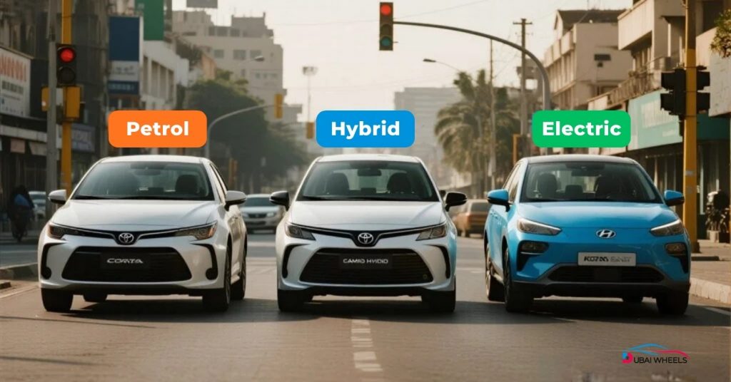 Petrol vs Hybrid vs Electric Cars in the UAE