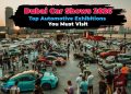 Dubai Car Shows 2026 showcasing luxury supercars, electric vehicles, and automotive innovation events in Dubai