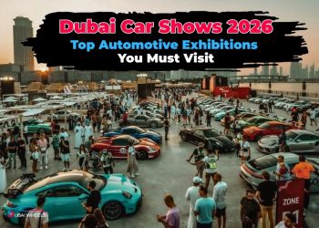 Dubai Car Shows 2026 showcasing luxury supercars, electric vehicles, and automotive innovation events in Dubai