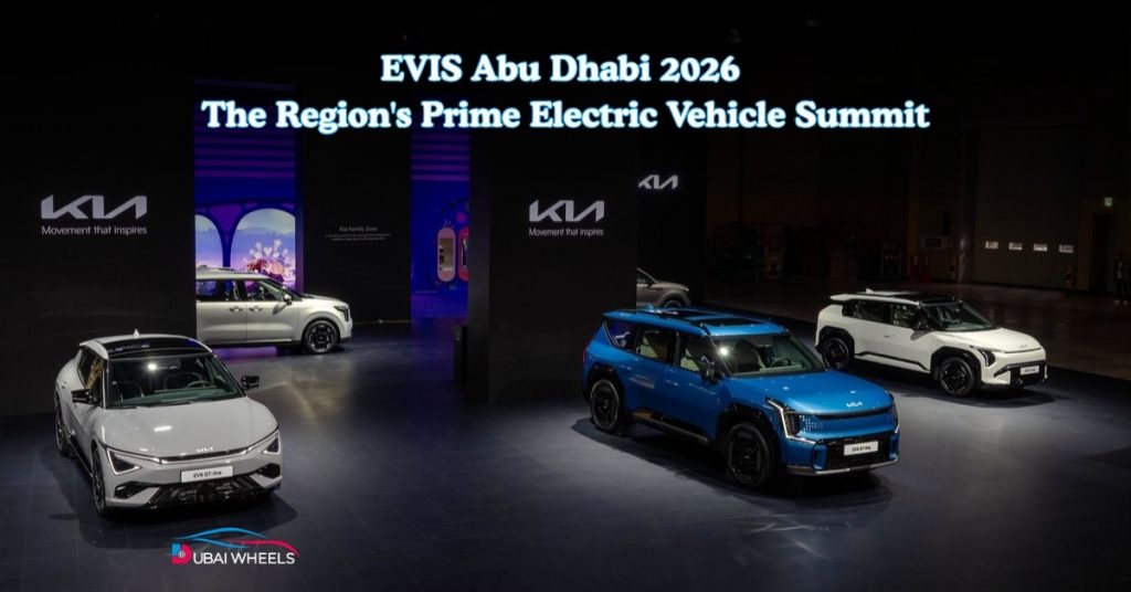 EVIS Abu Dhabi 2026 electric vehicle summit UAE showcasing EV innovation, smart mobility, and charging infrastructure