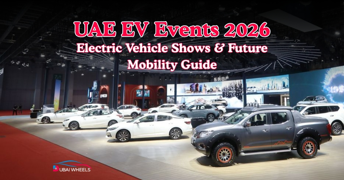 UAE EV Events 2026: Electric Vehicle Shows & Future Mobility Guide