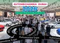 Automechanika Dubai 2026 automotive industry expo featuring aftermarket suppliers, vehicle technology solutions, workshop equipment, and B2B networking in Dubai
