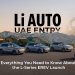 Li Auto UAE Entry featuring the L-Series EREV luxury SUVs in the UAE market